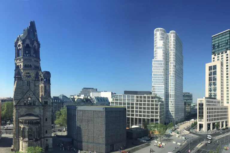 Kaiser-Wilhelm-Gedächtniskirche und Breitscheidplatz